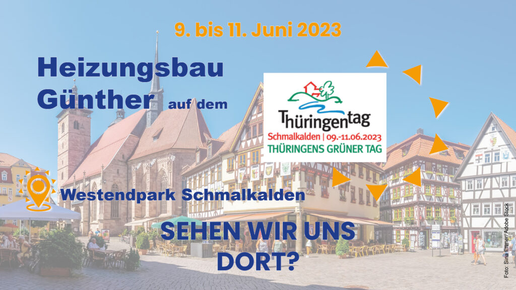 Heizungsbau Günther auf dem Thüringentag 2023 in Schmalkalden