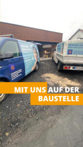 Mit uns auf der Baustelle