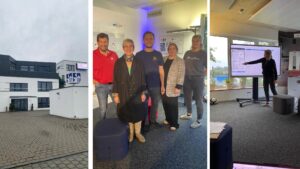 Bildcollage vom Ausflug zur KWP Landhut